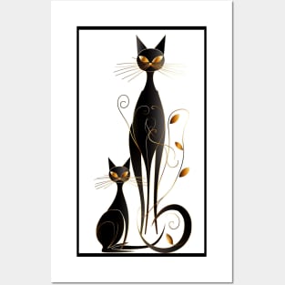 Golden Whiskers Posters and Art